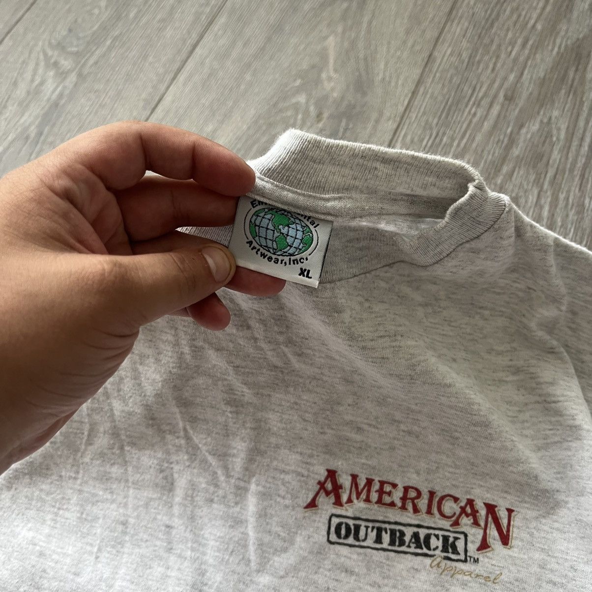 Vintage Vintage 💥 American Outback Eagle Single Stitch Tee T-Shirt Size US XL / EU 56 / 4 - 11 Thumbnail