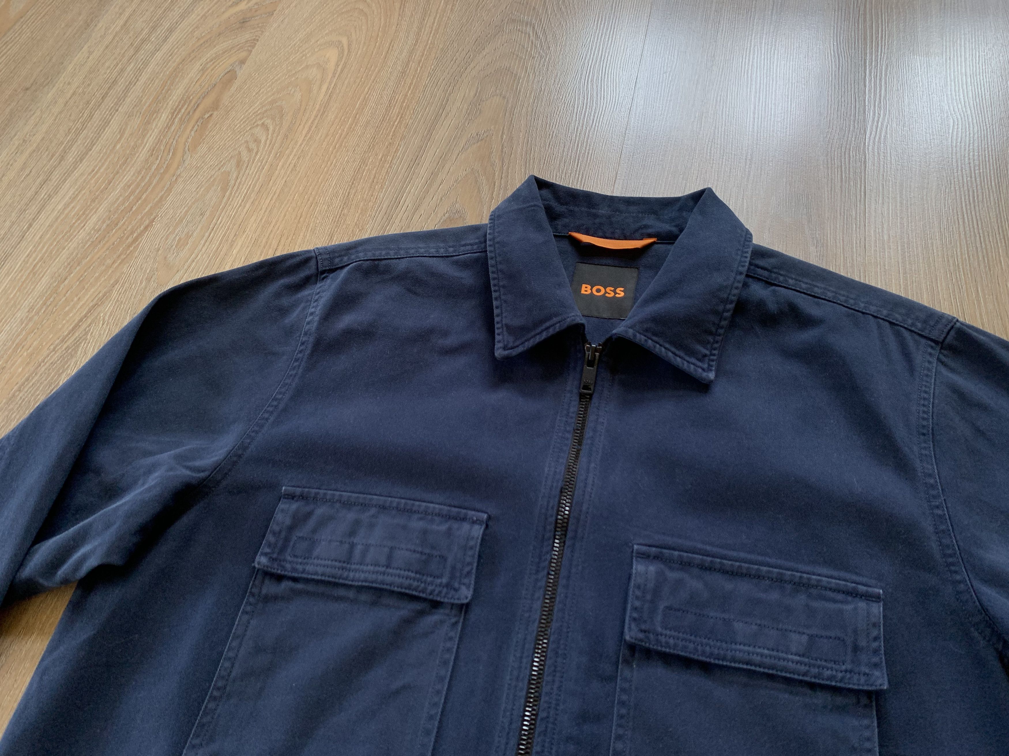 Hugo Boss BOSS Orange Lovel Mens Overshirt Zip Size US M / EU 48-50 / 2 - 5 Thumbnail