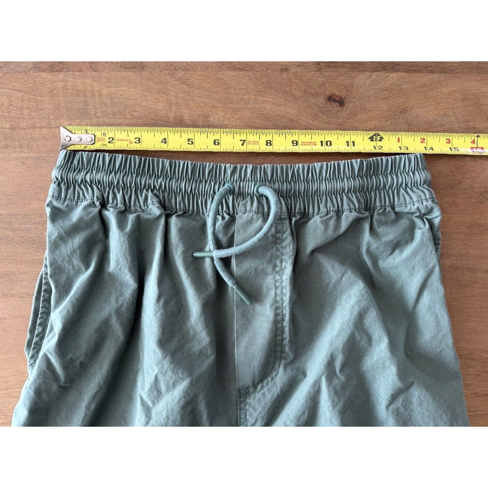 Aritzia Aritzia TNA Track Pants Womens XS Elastic Waist Drawstring Green Twill Jogger Pants City Hip Hop XS Womens Size 27" / US 4 / IT 40 - 6 Thumbnail
