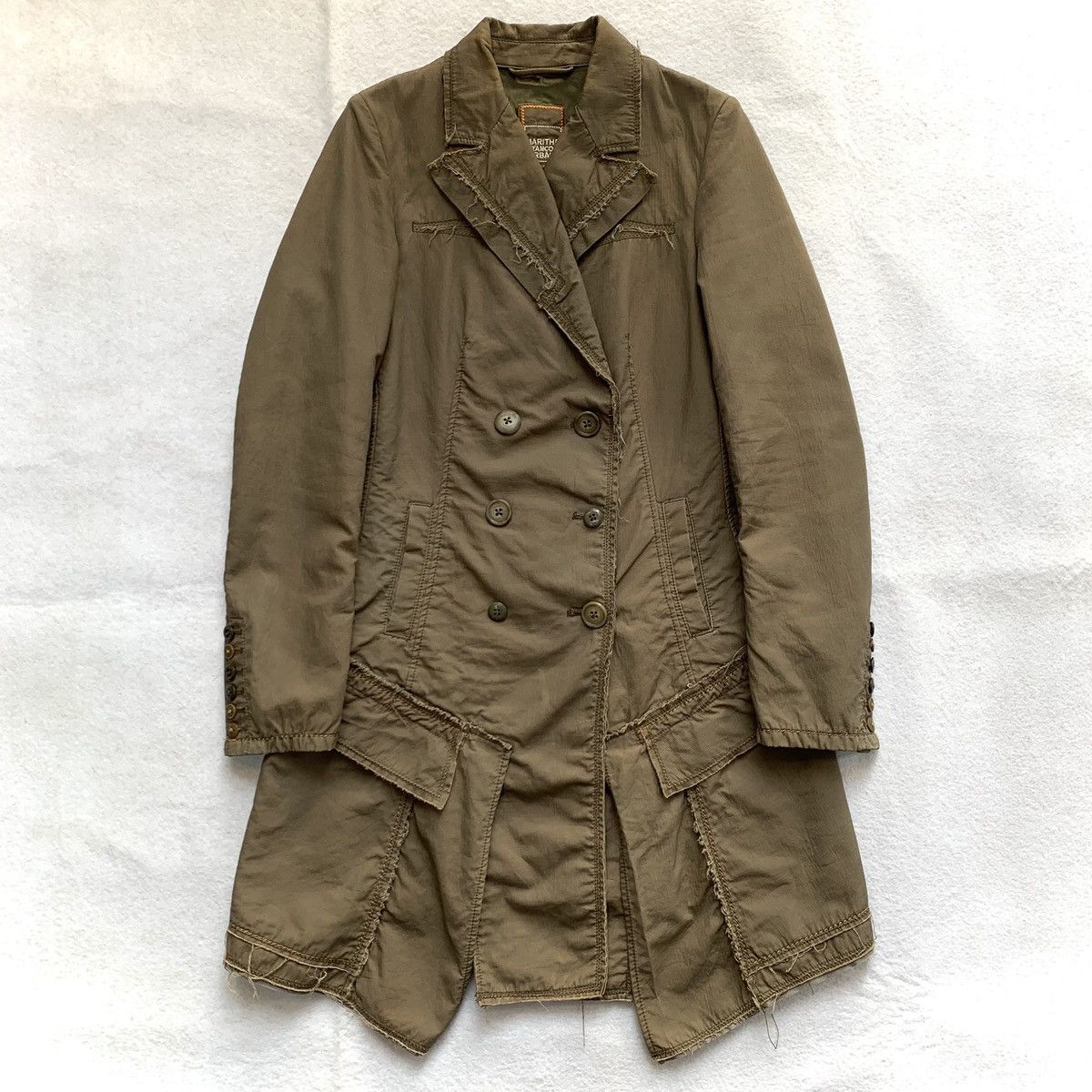 Marithe + Francois Girbaud Marithe Francois Girbaud Deconstructed Military Coat Size M / US 6-8 / IT 42-44 - 1 Thumbnail