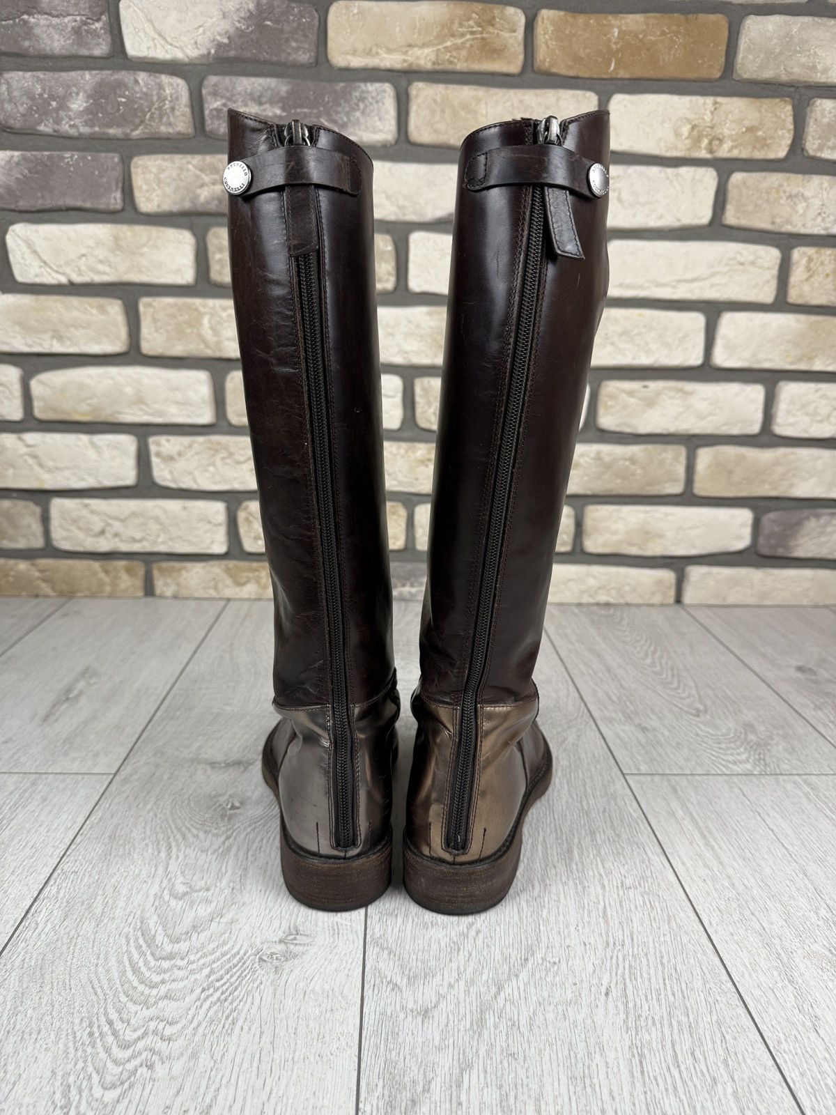 Brunello Cucinelli × Designer Very rare Brunello Cucinelli Leather boots Size US 7 / IT 37 - 5 Thumbnail
