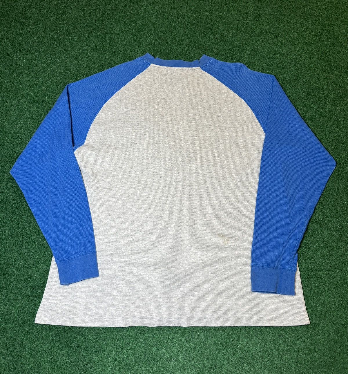 Southpole × Vintage Vtg 90s Y2K Southpole Thermal Waffle Knit Long Sleeve Shirt Size US XL / EU 56 / 4 - 4 Thumbnail