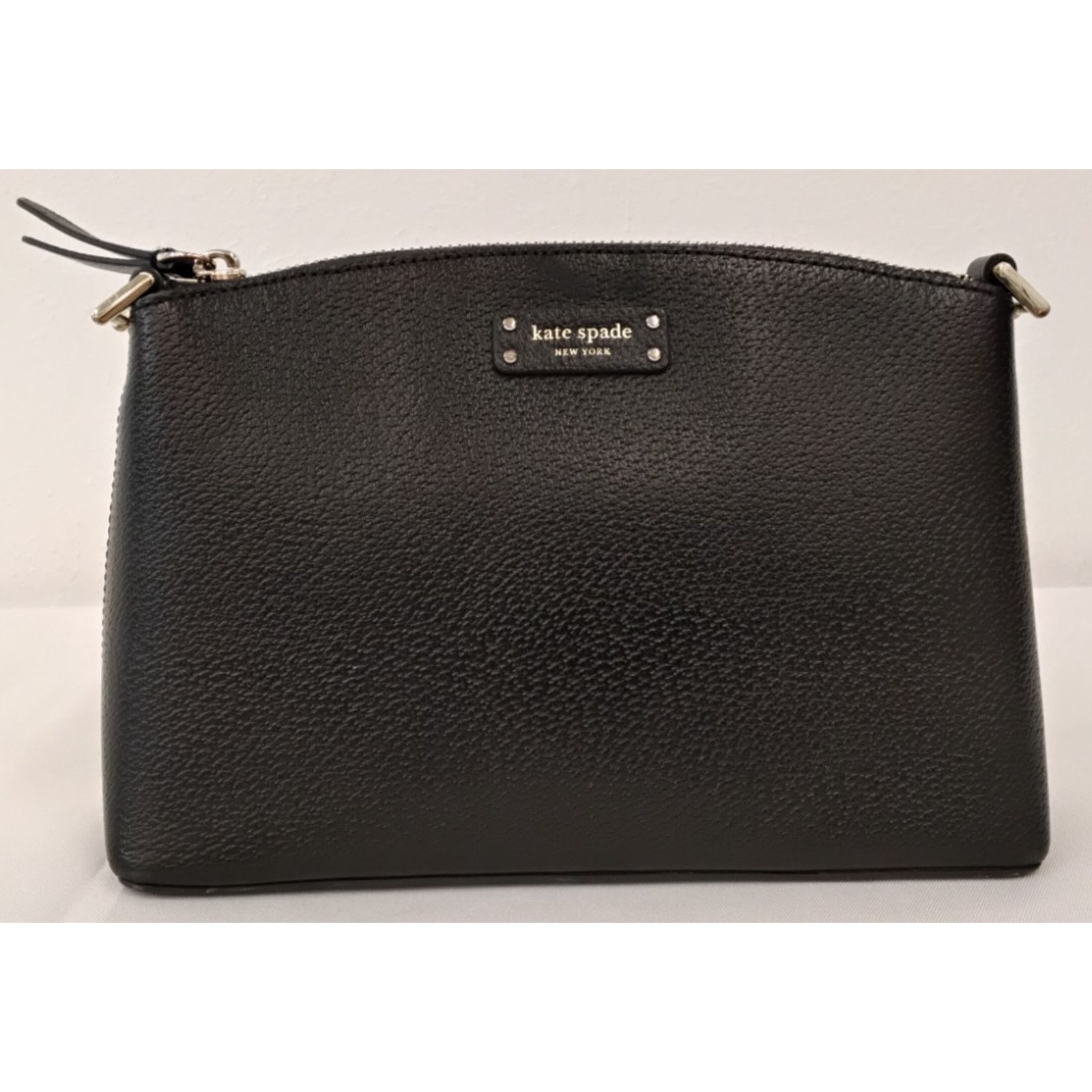 Kate Spade Kate Spade Pebbled Leather Crossbody Bag Black Missing Strap Size ONE SIZE - 2 Thumbnail