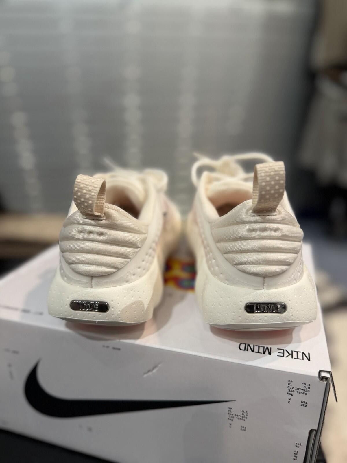 Nike Size 9.5W - Nike Mind 002 Women's Sail HQ4310-100 BRAND NEW Size US 9.5 / IT 39.5 - 9 Thumbnail