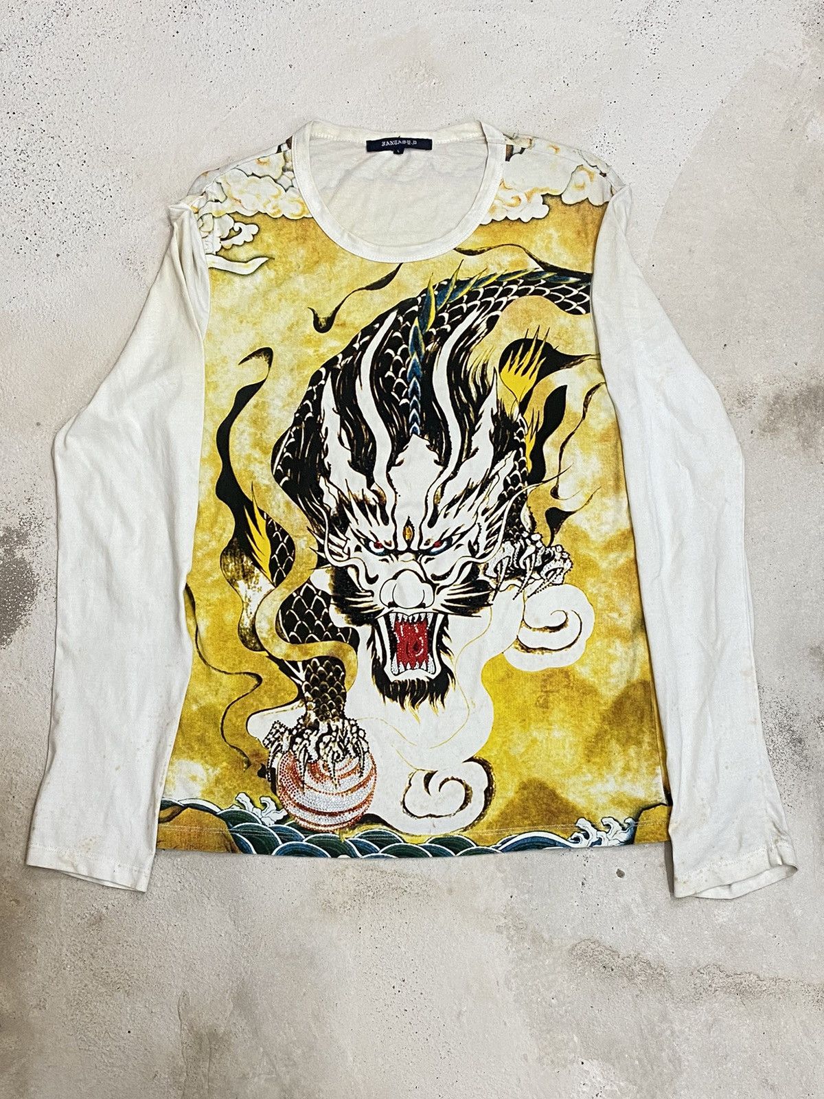 GOSTAR DE FUGA × If Six Was Nine × Japanese Brand Fantashu Japan Street Art Abstract Fighter Dragon Tattoo Size US M / EU 48-50 / 2 - 1 Thumbnail