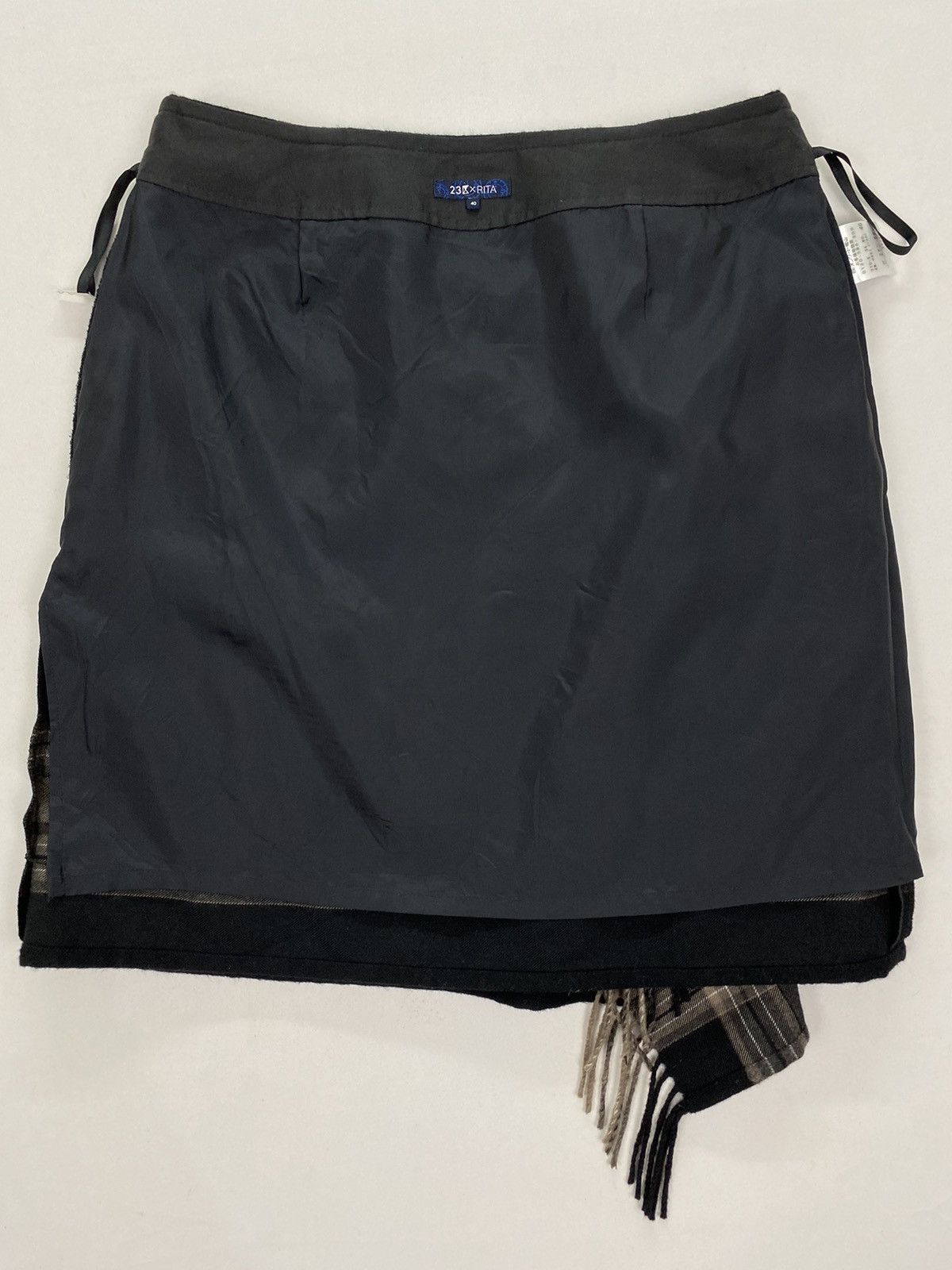 Japanese Brand 23KU X Rita Wrap Skirt Size 30" / US 8 / IT 44 - 6 Thumbnail