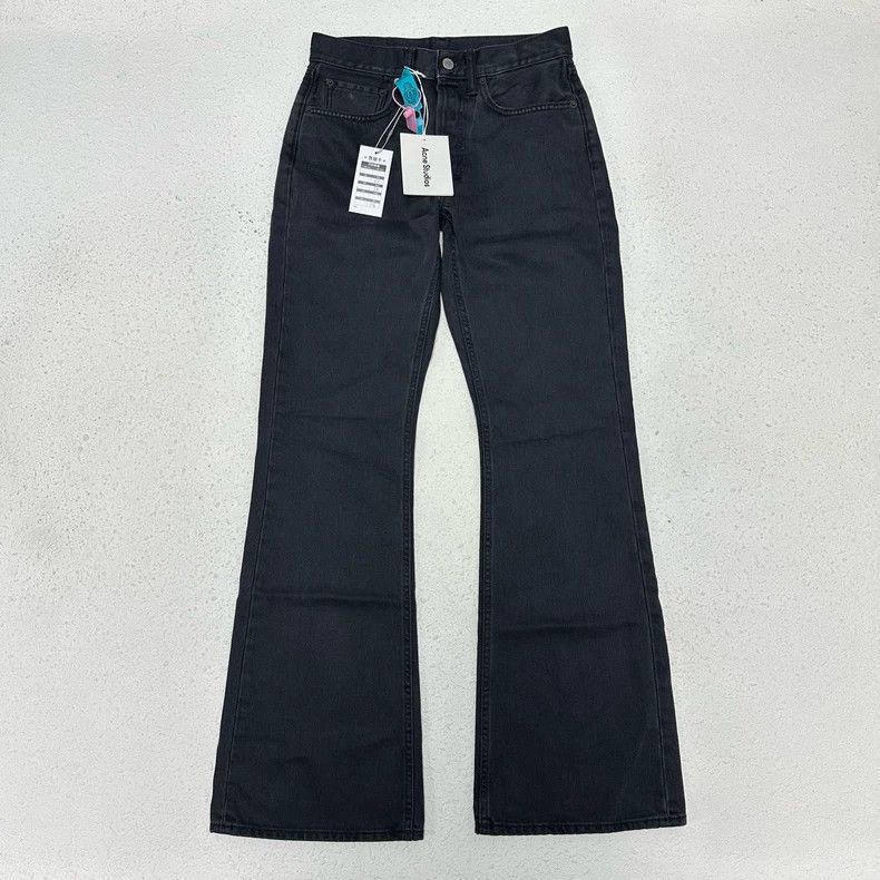 Acne Studios Acne Studios 2021M Washed Black Jeans 2408