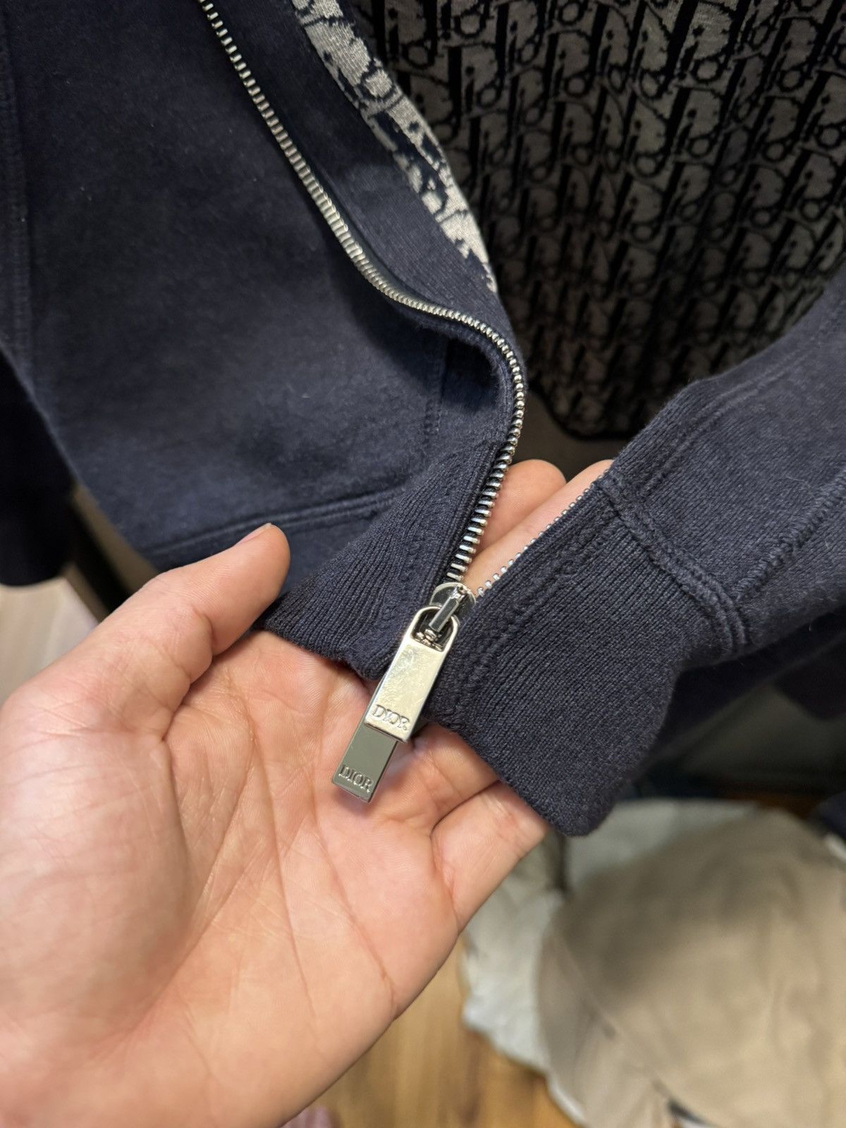 Dior Dior Cashmere Zip up Sweater Size US M / EU 48-50 / 2 - 5 Thumbnail