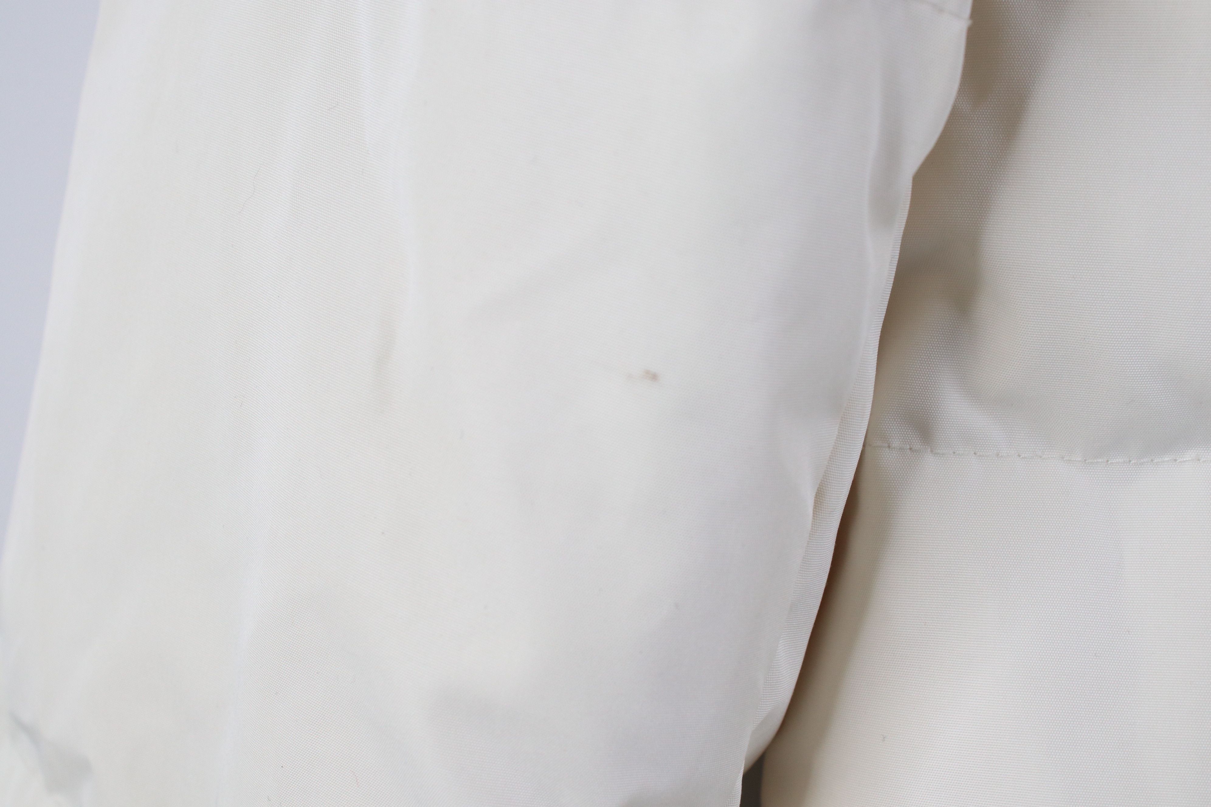 Polo Ralph Lauren Vintage Y2K Ralph Lauren Full Zip Puffer Jacket Cream Size S / US 4 / IT 40 - 8 Thumbnail