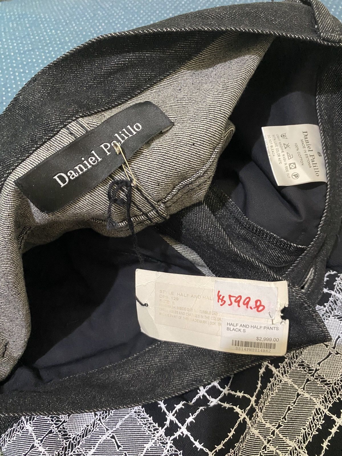 Daniel Palillo Danile Palillo - Half and Half Pants Size US 31 - 9 Thumbnail