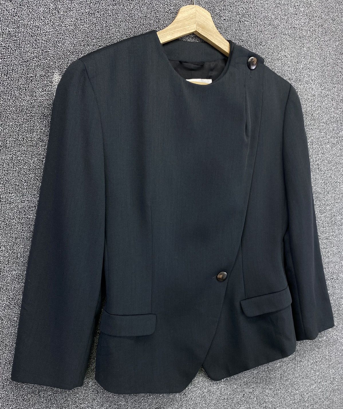 Vintage Vintage Federica Borello Wool Coat Cardigan Jacket Size S / US 4 / IT 40 - 2 Thumbnail