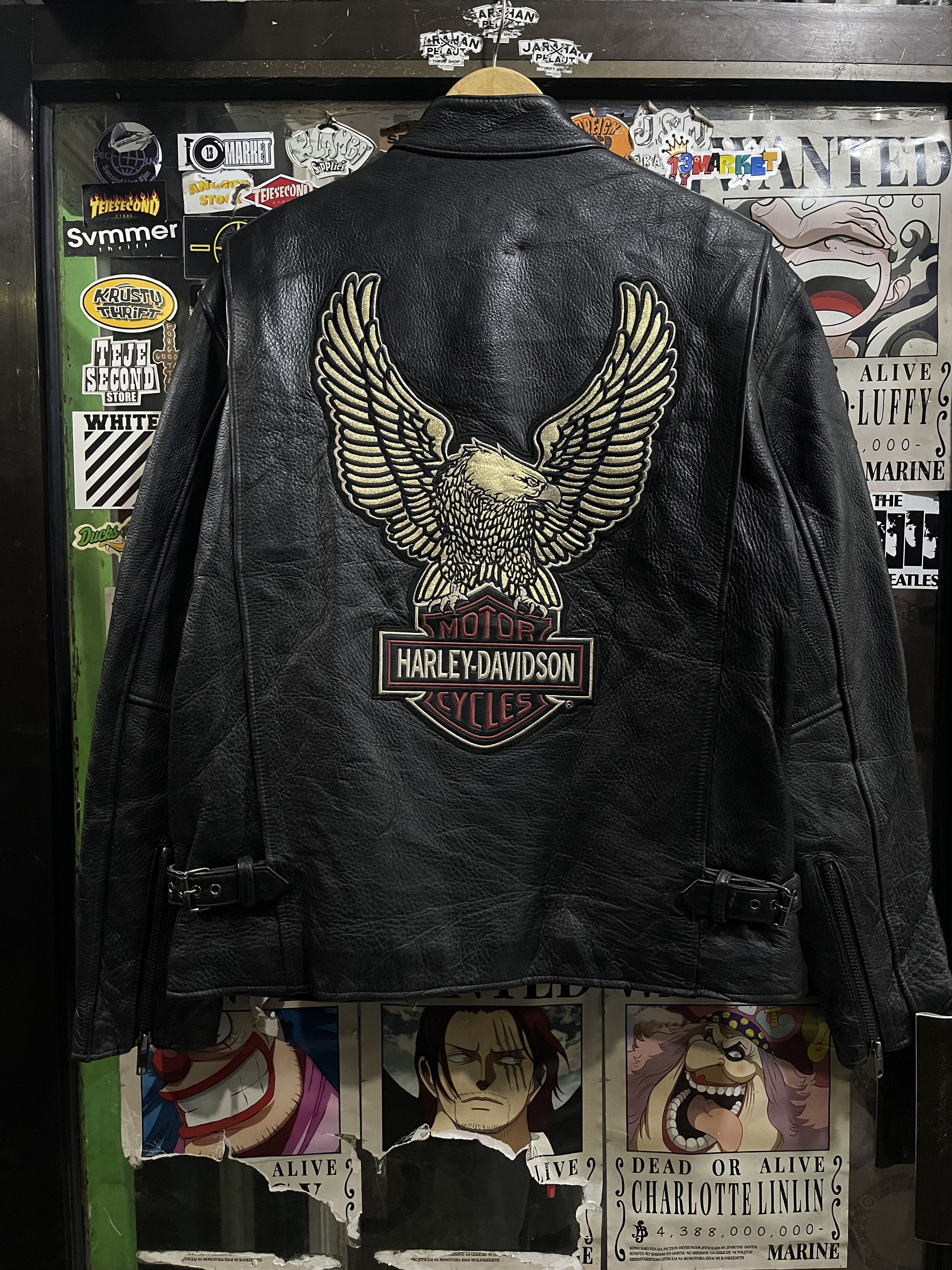 Schott Schoot x harley davidson Size US M / EU 48-50 / 2 - 1 Thumbnail