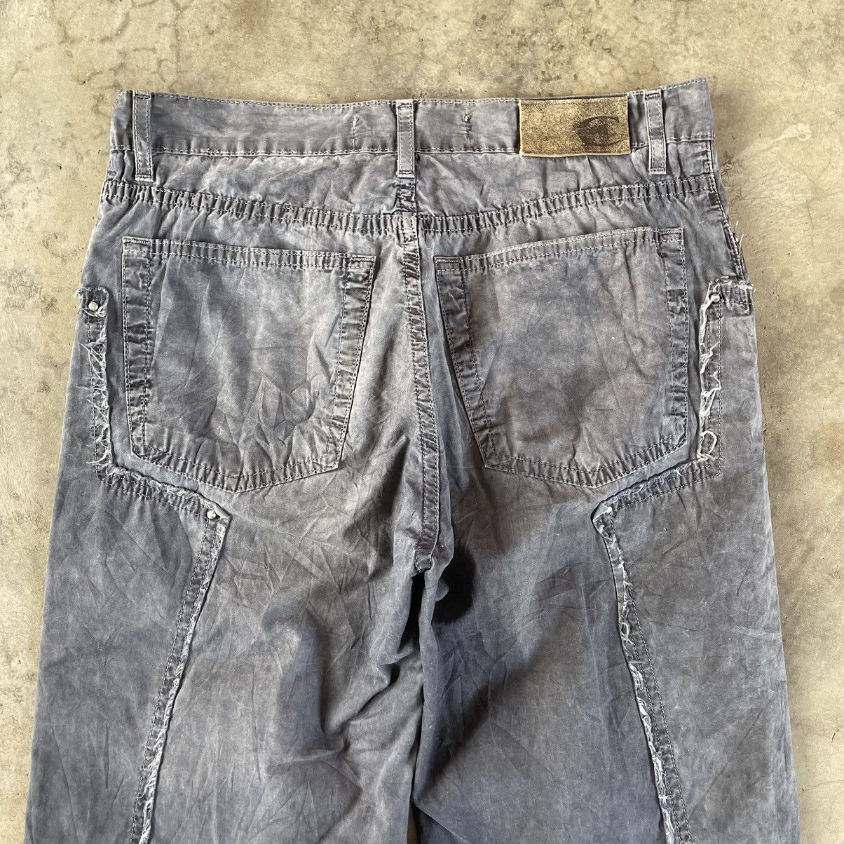 Designer × Just Cavalli 🔥🔥Just Cavalli Splash Acid Punk Design Stylish Pants Size 29" - 5 Thumbnail