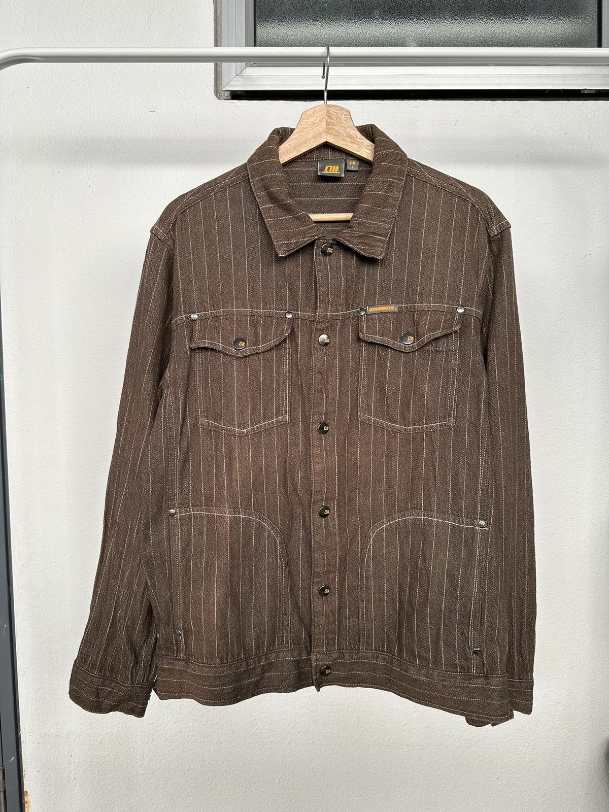 Alphanumeric × Vintage 2000s Alphanumeric Wabash trucker denim Size US L / EU 52-54 / 3 - 6 Thumbnail