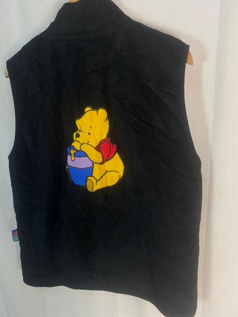 Disney Pooh fleece zipper vest by disney Size US M / EU 48-50 / 2 - 10 Thumbnail