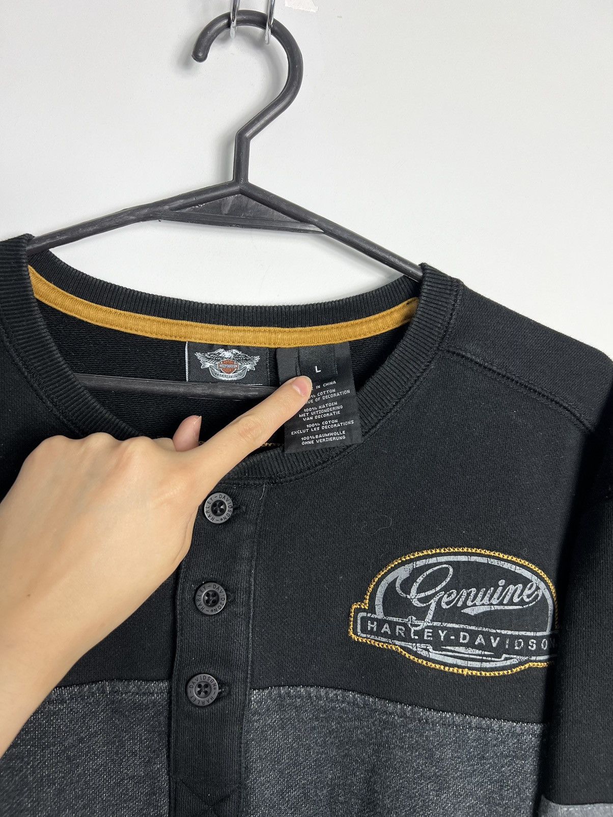 Harley Davidson Sweatshirt Harley Davidson Motor Cycles Vintage Size US L / EU 52-54 / 3 - 5 Thumbnail