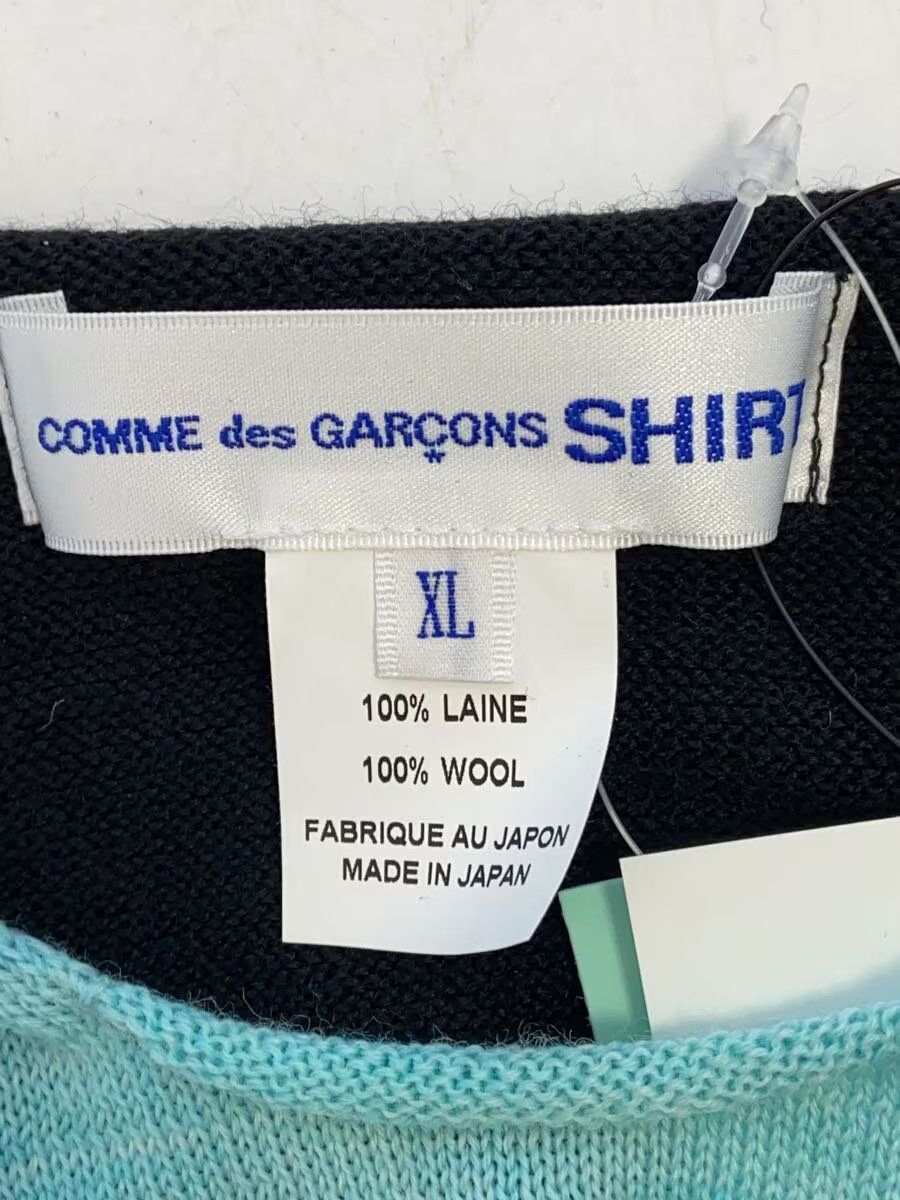 Comme des Garcons × Comme des Garcons SHIRT Abstract Wool Knit Sweater Size US XL / EU 56 / 4 - 4 Thumbnail
