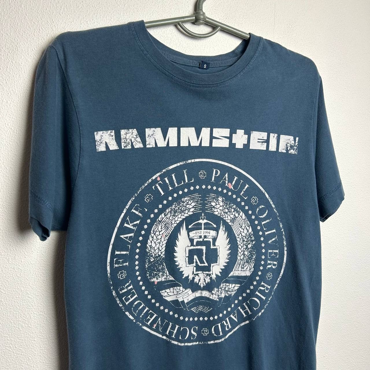 Band Tees Vintage Rammstein Big logo rock band 2000s tee Size US S / EU 44-46 / 1 - 2 Thumbnail