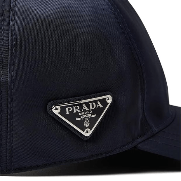 Prada Men'S Logo Re-Nylon Baseball Cap / L Size ONE SIZE - 4 Thumbnail