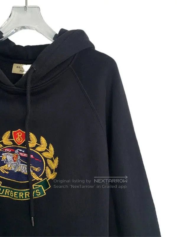 Burberry Burberry Black Cotton Men's Hoodie. Size US M / EU 48-50 / 2 - 4 Thumbnail
