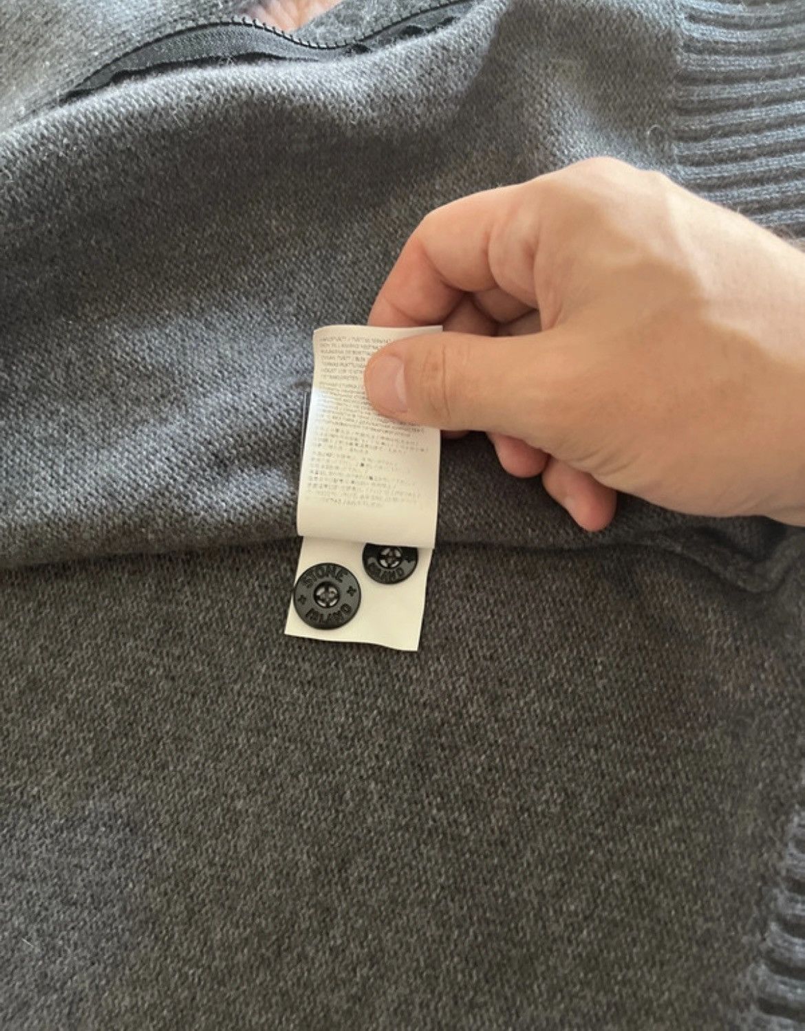 Stone Island Cardigan Stone Island Size US L / EU 52-54 / 3 - 11 Thumbnail