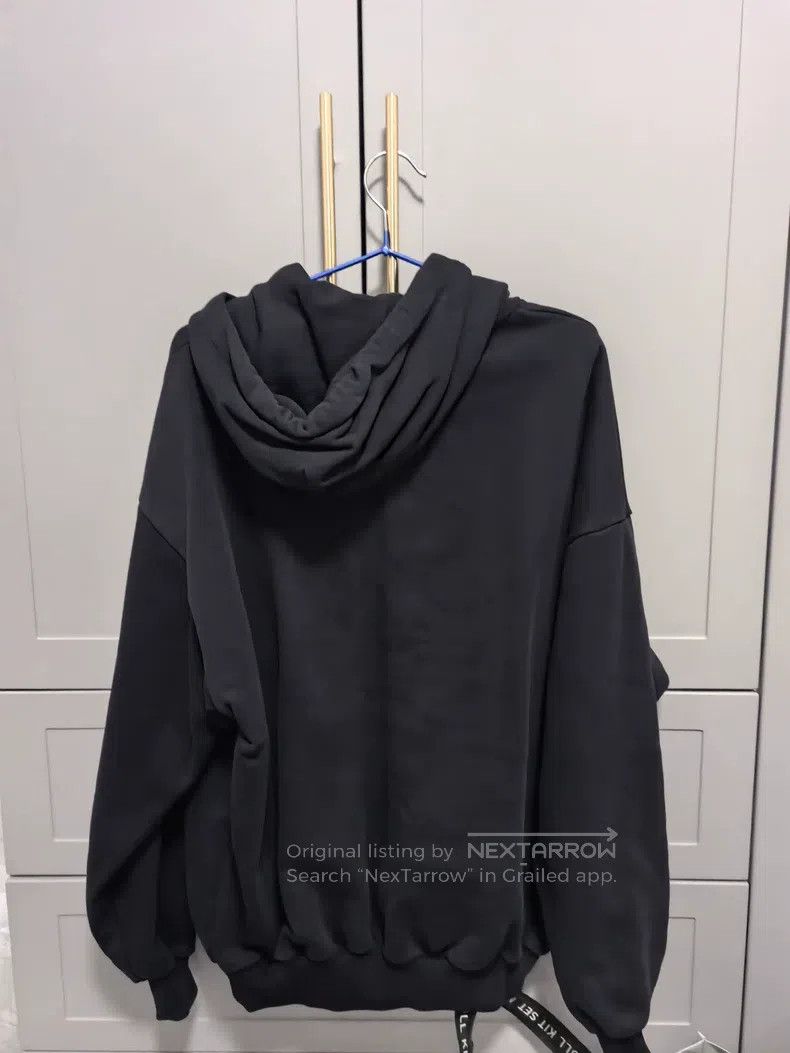Balenciaga Balenciaga Black and Pink Wheat Ear Hoodie Size US XS / EU 42 / 0 - 4 Thumbnail