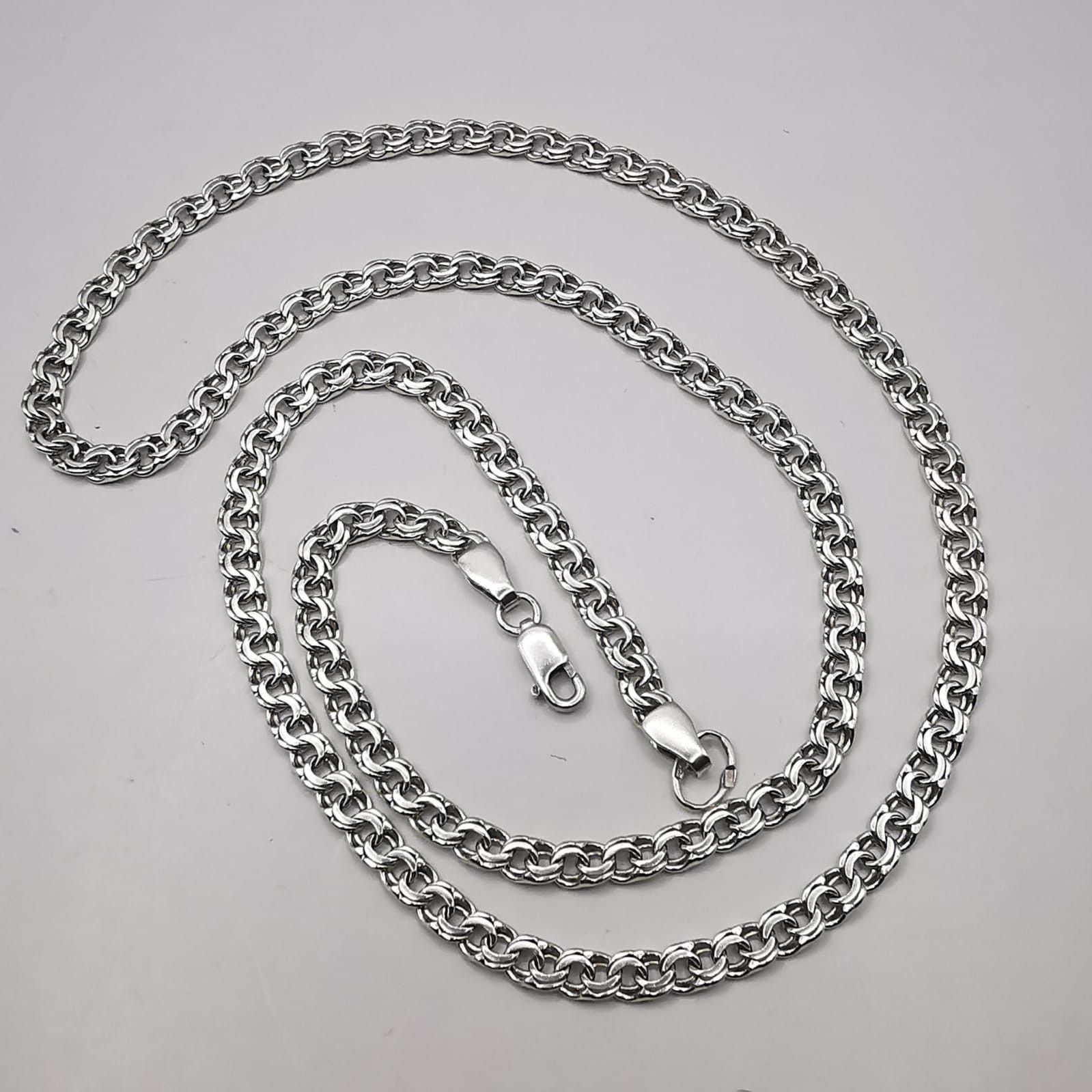Sterling Silver Vintage Beautiful Jewelry Chain,925 Sterling Silver 14,89g Size ONE SIZE - 1 Thumbnail