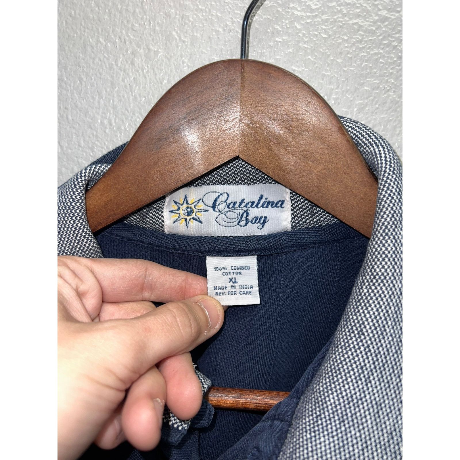 Vintage Vintage Ford Racing Polo Shirt Credit Race Blue Top XL VTG Size US XL / EU 56 / 4 - 6 Thumbnail