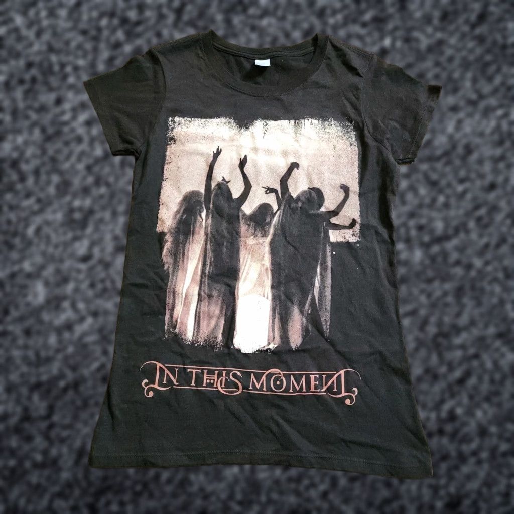 Vintage Womens In This Moment Tee T Shirt Shirt Crew Neck Short Sleeve Black S In This Moment Womens Tee Shirt Regular Adult? (Oops) Size S / US 4 / IT 40 - 1 Thumbnail