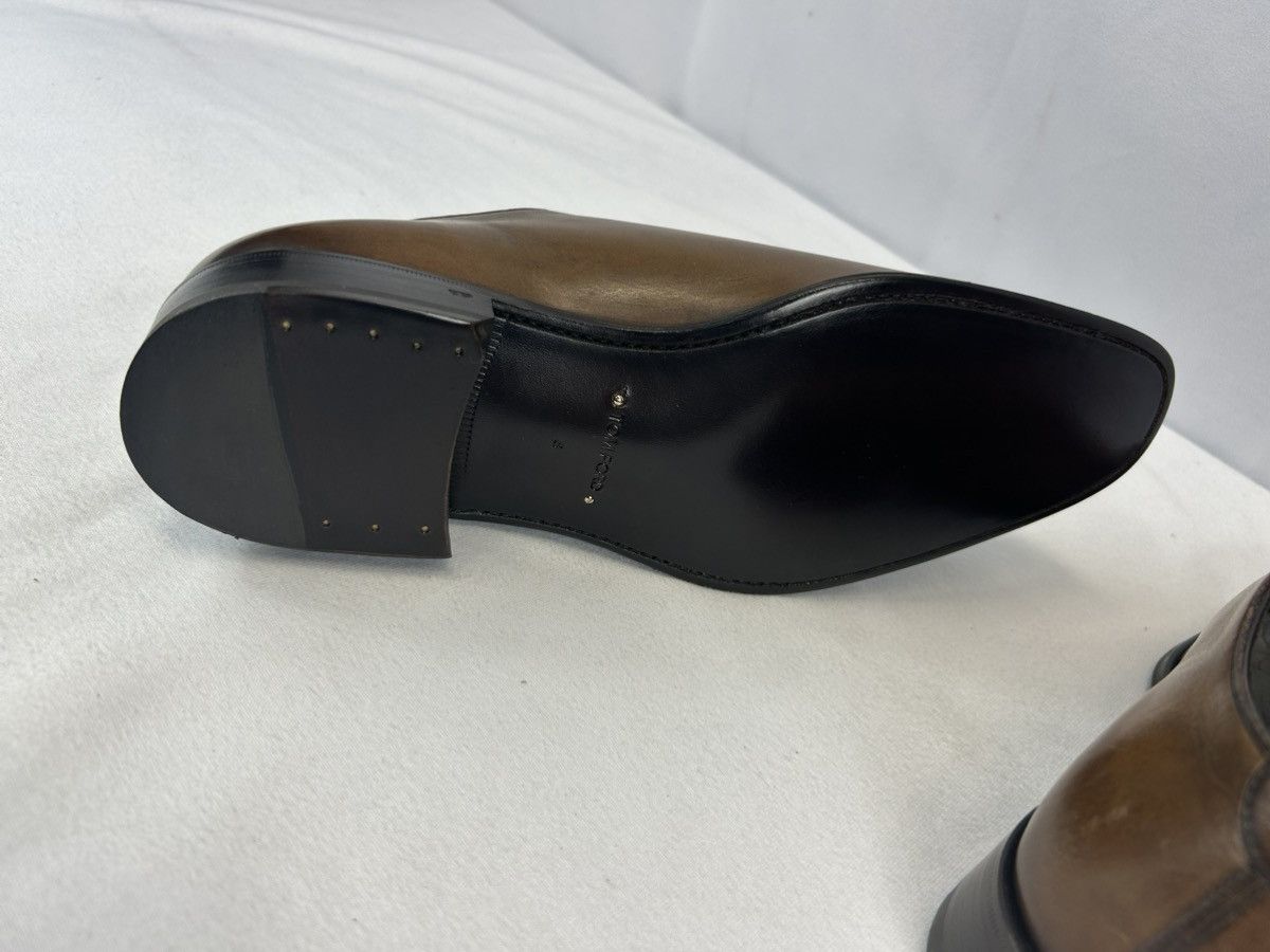 Tom Ford TOM FORD Burnished Leather Lace-Up Oxfords Size US 8 / EU 41 - 10 Thumbnail