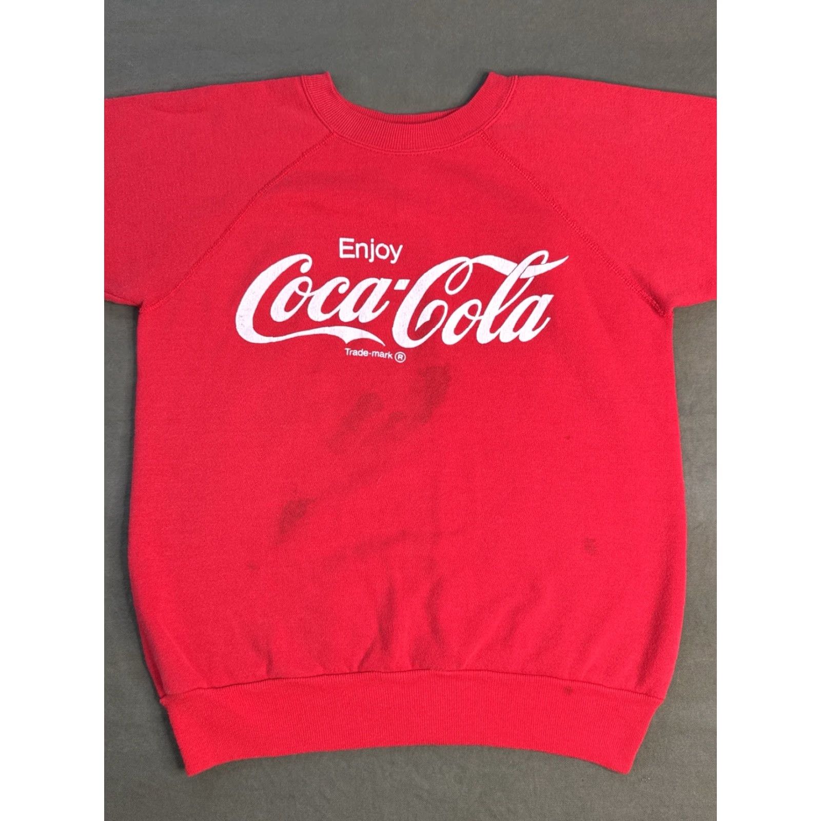 Vintage VINTAGE Coca Cola Crewneck Sweatshirt Red USA Made Mens Medium Panhill 80s 90s Classic Raglan Front Print Knit Pullover Sweatshirt Mens Size US M / EU 48-50 / 2 - 7 Thumbnail