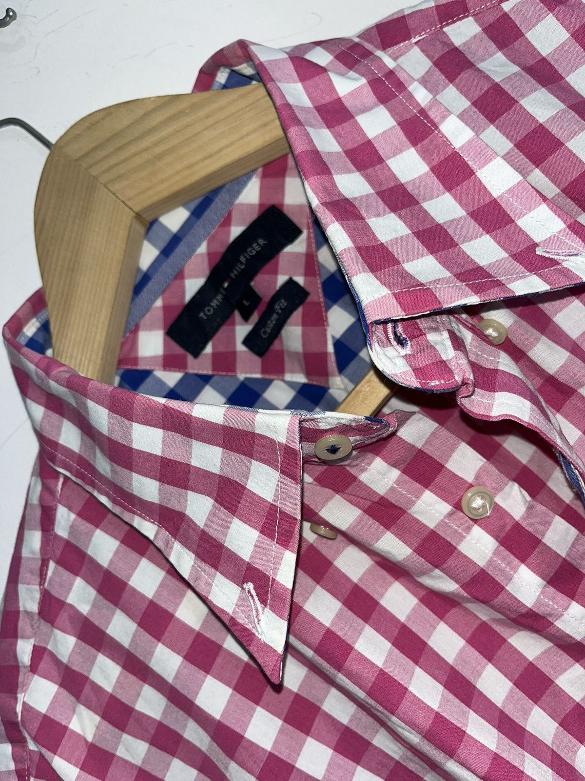 Tommy Hilfiger TOMMY HILFIGER CHECKED SHIRT Size US L / EU 52-54 / 3 - 2 Thumbnail