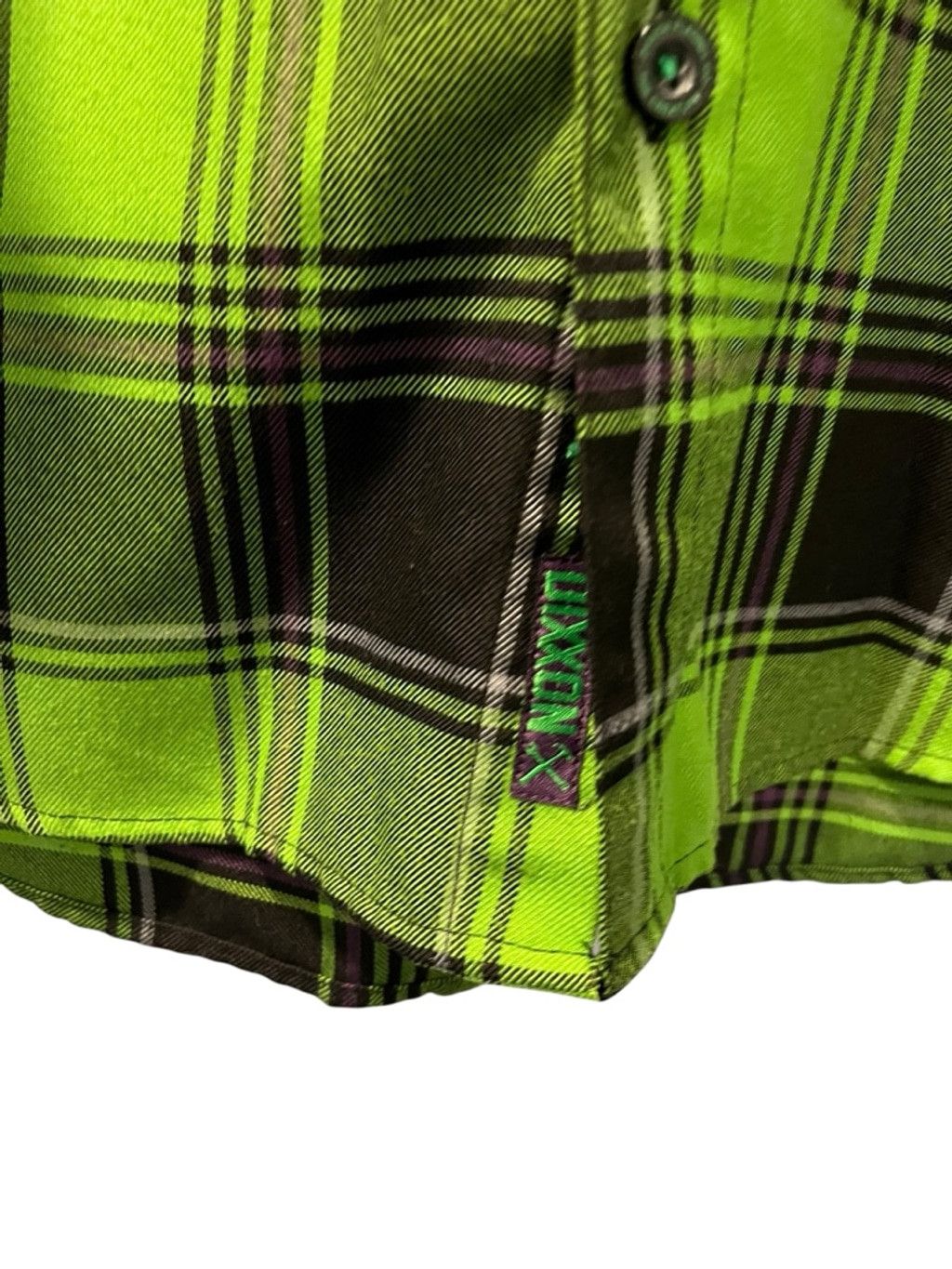 Dixxon Dixxon Flannel The Creature Ltd Ed Plaid Green Shirt Size L Size US L / EU 52-54 / 3 - 4 Thumbnail
