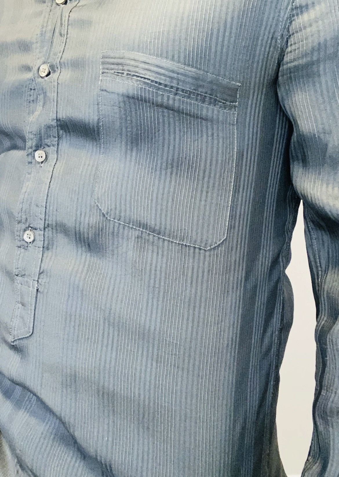 Balenciaga Balenciaga Men Silk Shirt Size US M / EU 48-50 / 2 - 5 Thumbnail