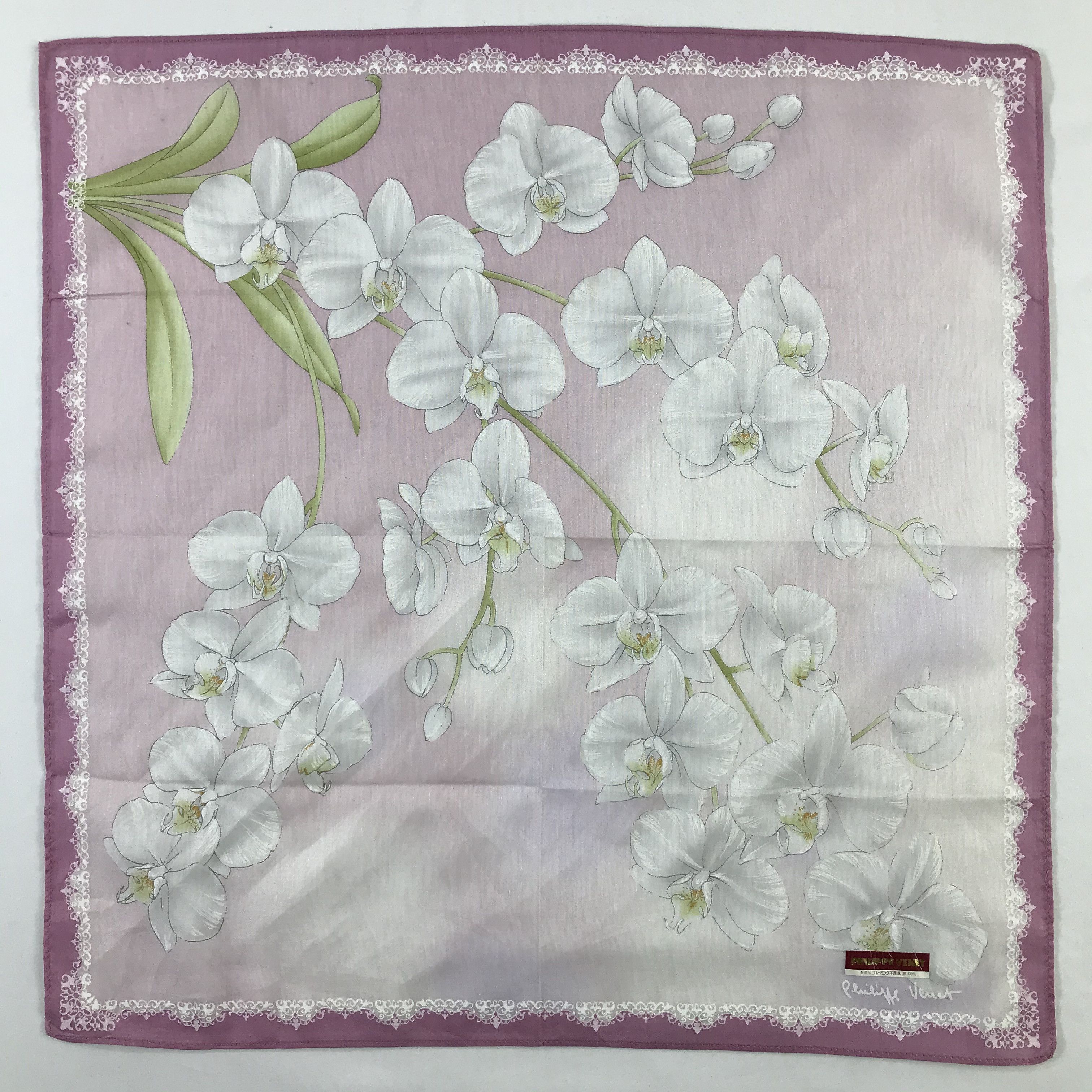 Vintage Philippe Venet Bandana / Handkerchief / Neckerchief - S559 Size ONE SIZE - 1 Thumbnail
