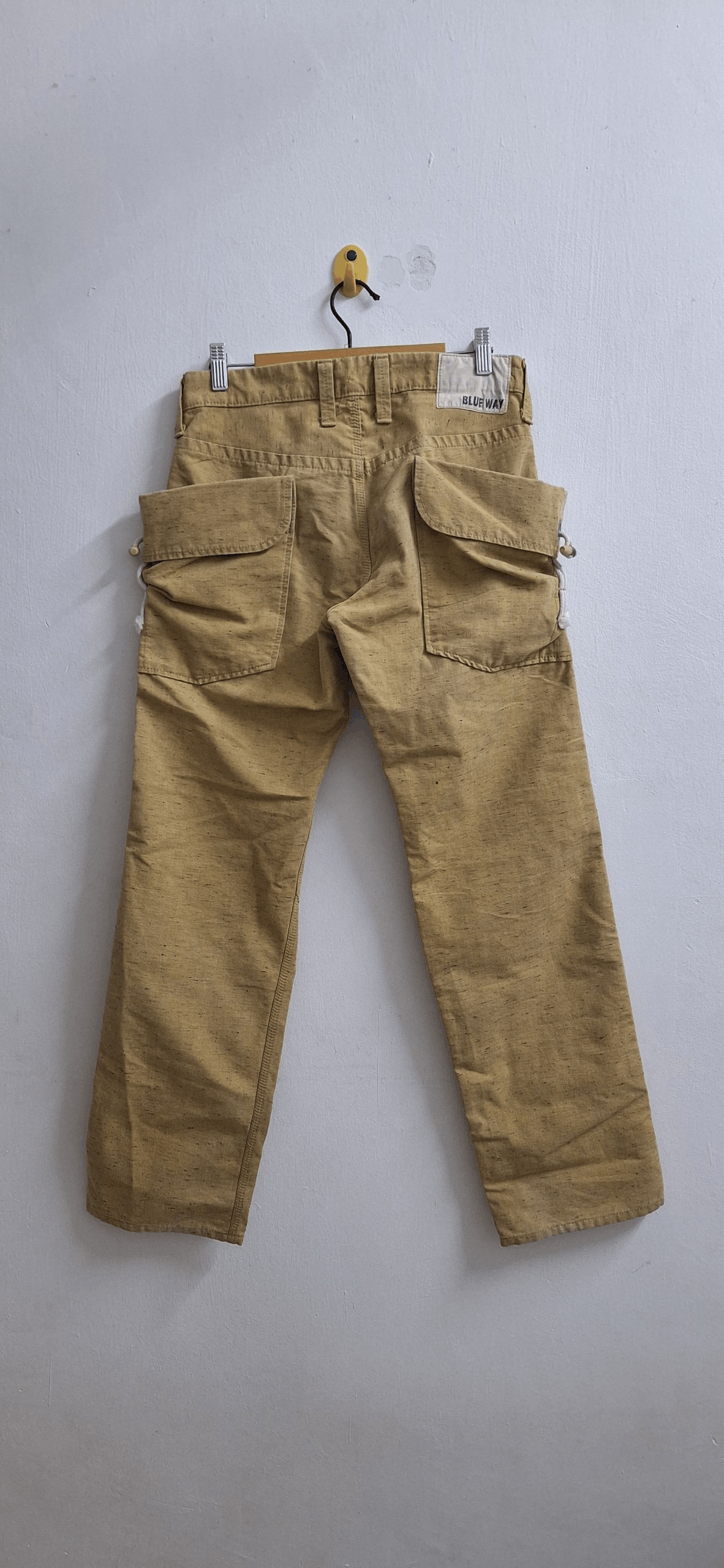 Le Grande Bleu (L.G.B.) Japanese Brand Blue Way Monkey Pocket Pants Size US 30 / EU 46 - 7 Thumbnail