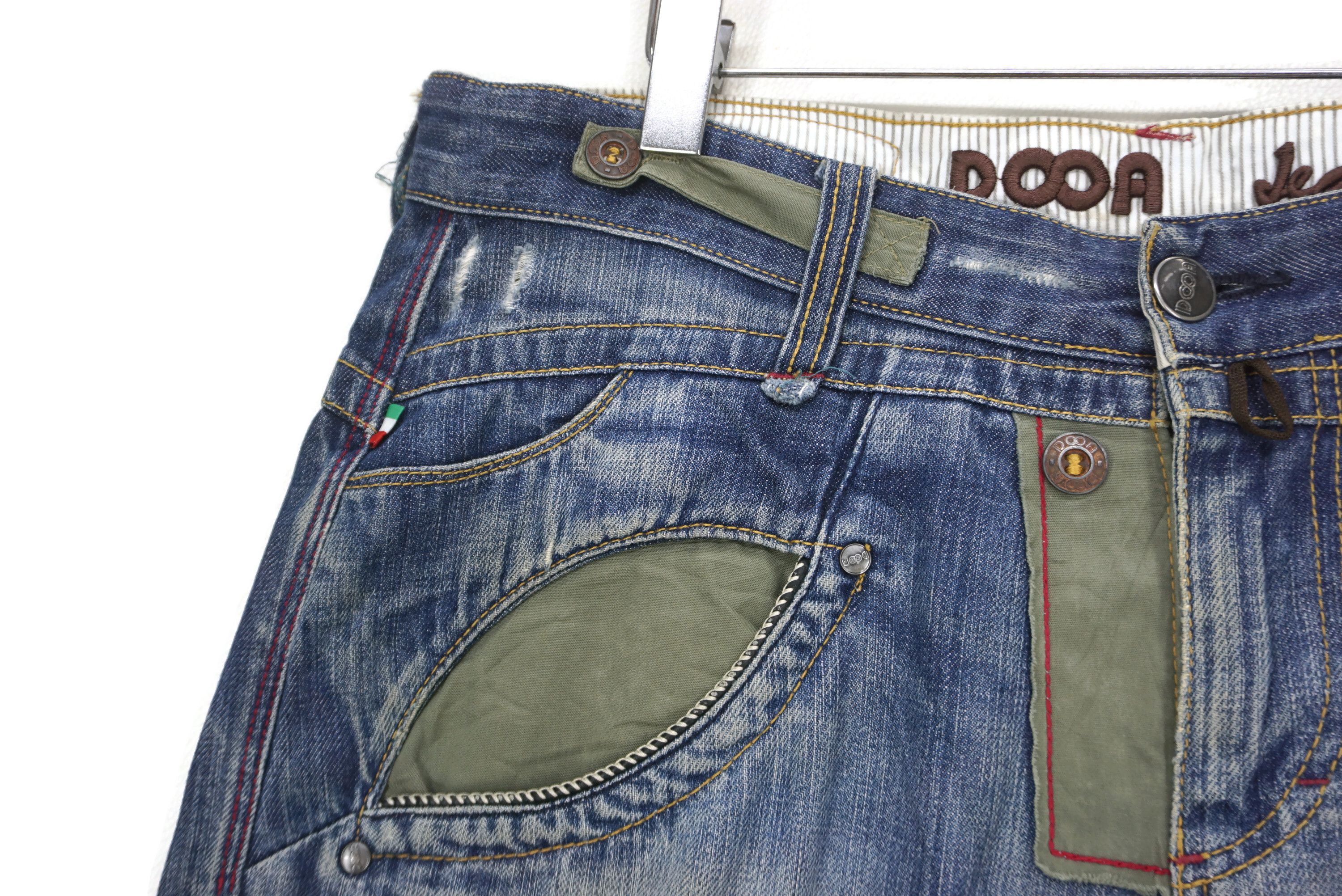 Designer DOOA Jeans Size W36xL35.5 Low-Rise Denim Made in Italy Size US 36 / EU 52 - 4 Thumbnail