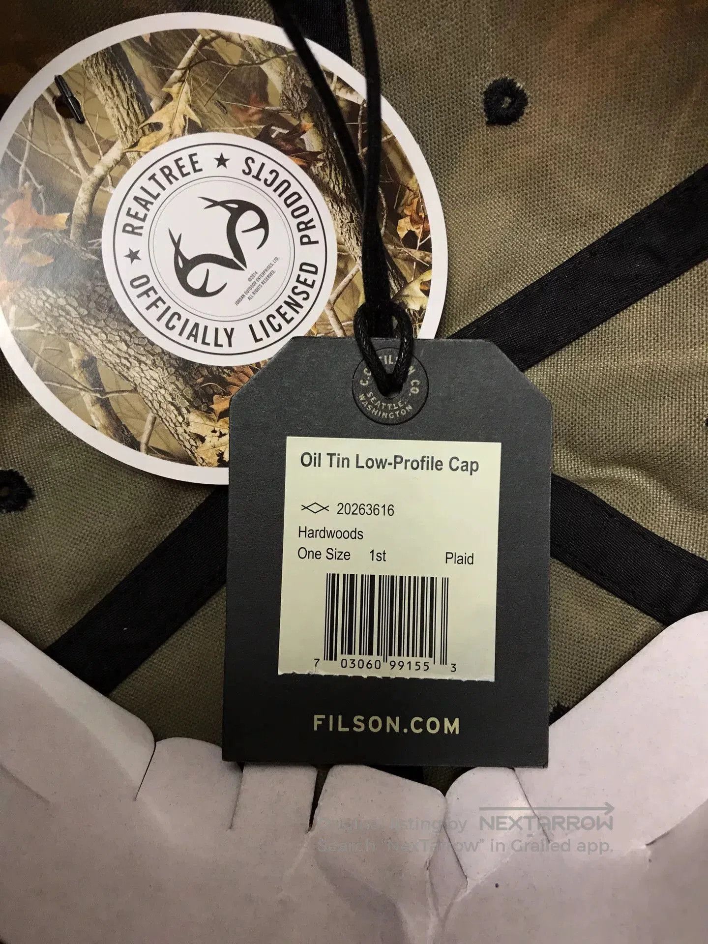 Filson Filson Realtree Oil Wax Canvas Cap. Size ONE SIZE - 8 Thumbnail
