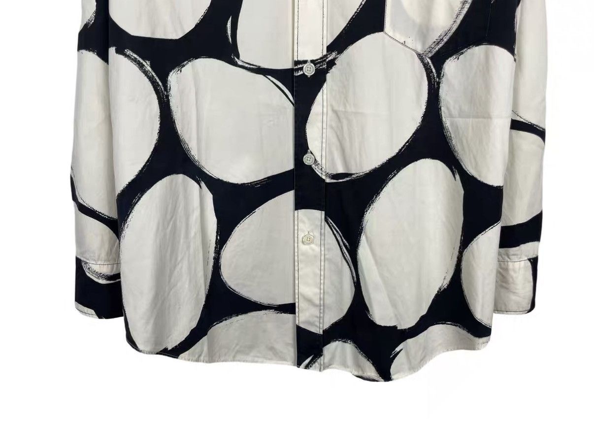 Marni Marni Polka Dot Print Oversized Long Sleeve Shirt J31 Size US S / EU 44-46 / 1 - 4 Thumbnail