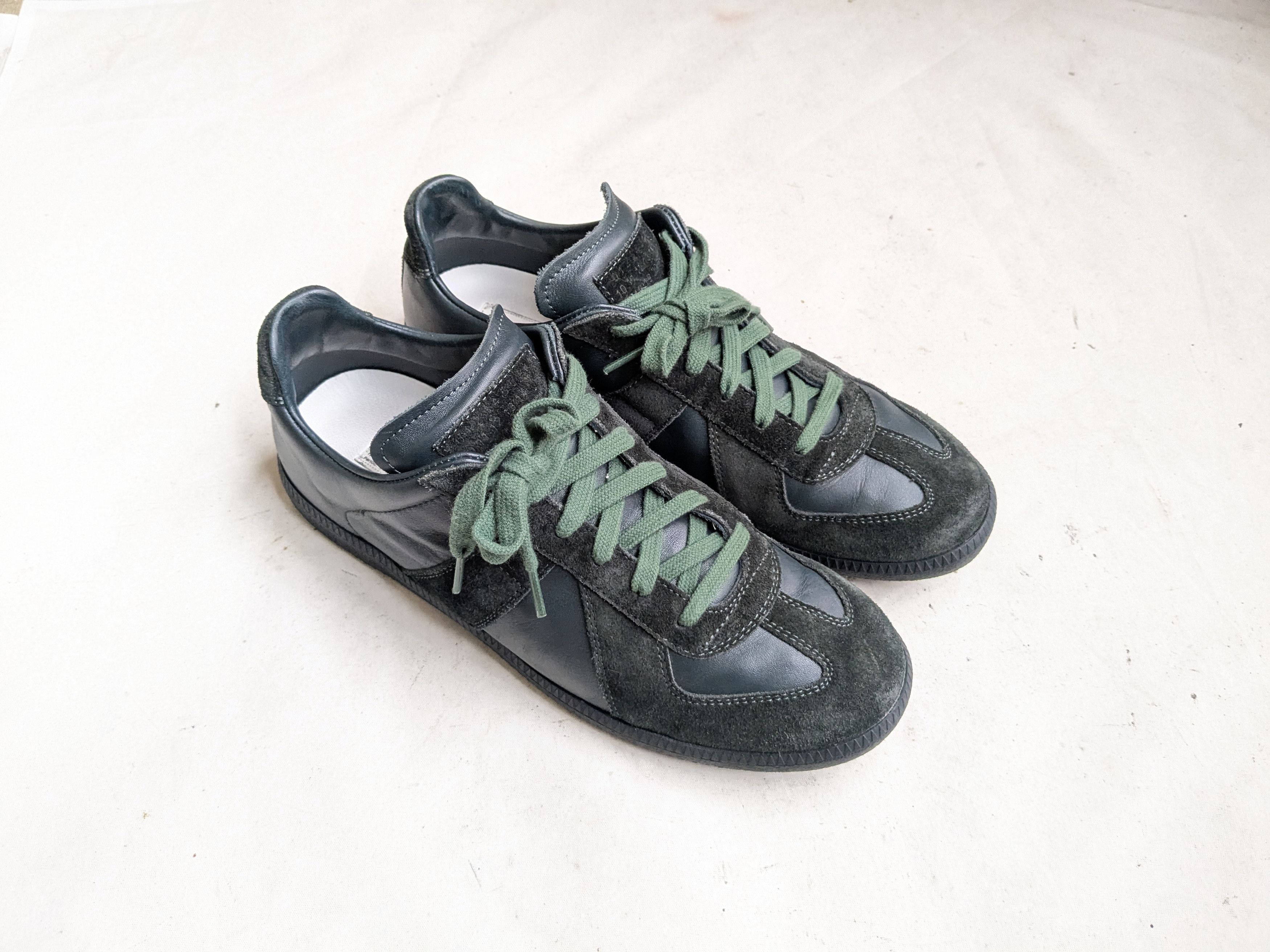 Maison Margiela GAT Replica Dark Green 9 42 Low Tops