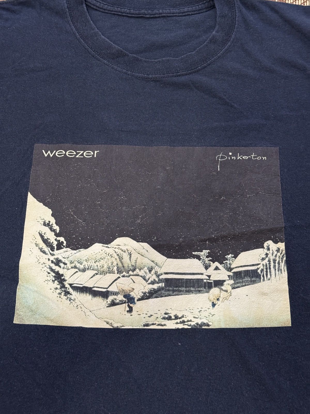 Band Tees × Vintage Vintage Weezer pinkerton t shirt Size US L / EU 52-54 / 3 - 3 Thumbnail