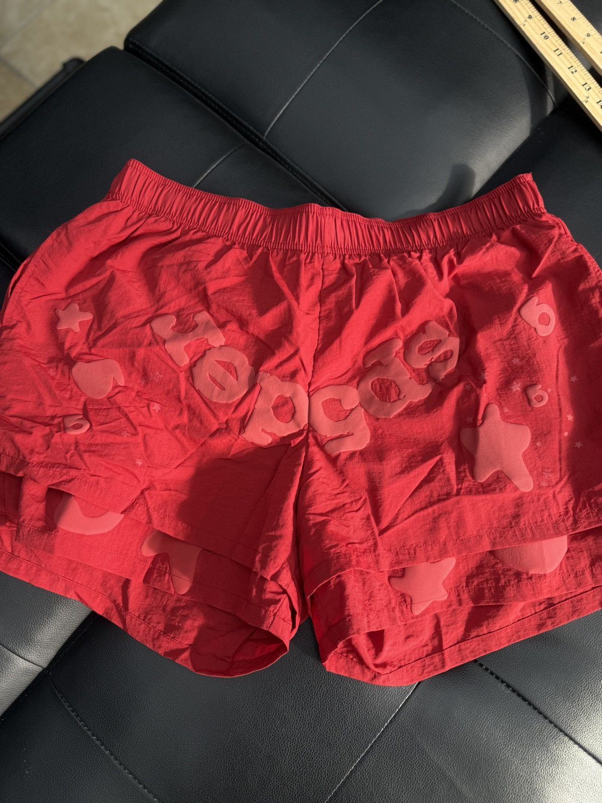 Sp5der Sp5der Double Layer STAR Shorts Size XXL (NEW) Red Size US 38 / EU 54 - 1 Thumbnail