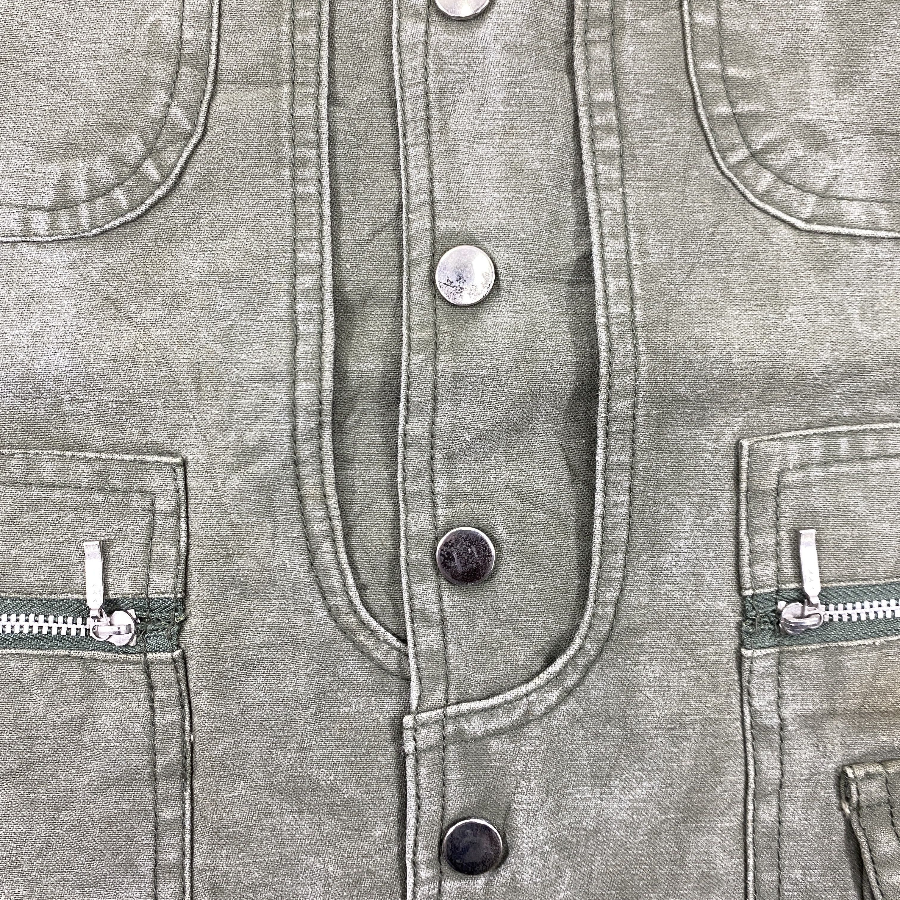 Japanese Brand Vintage Ruck Dam Jeans Vest Jacket- J243 Size US M / EU 48-50 / 2 - 4 Thumbnail