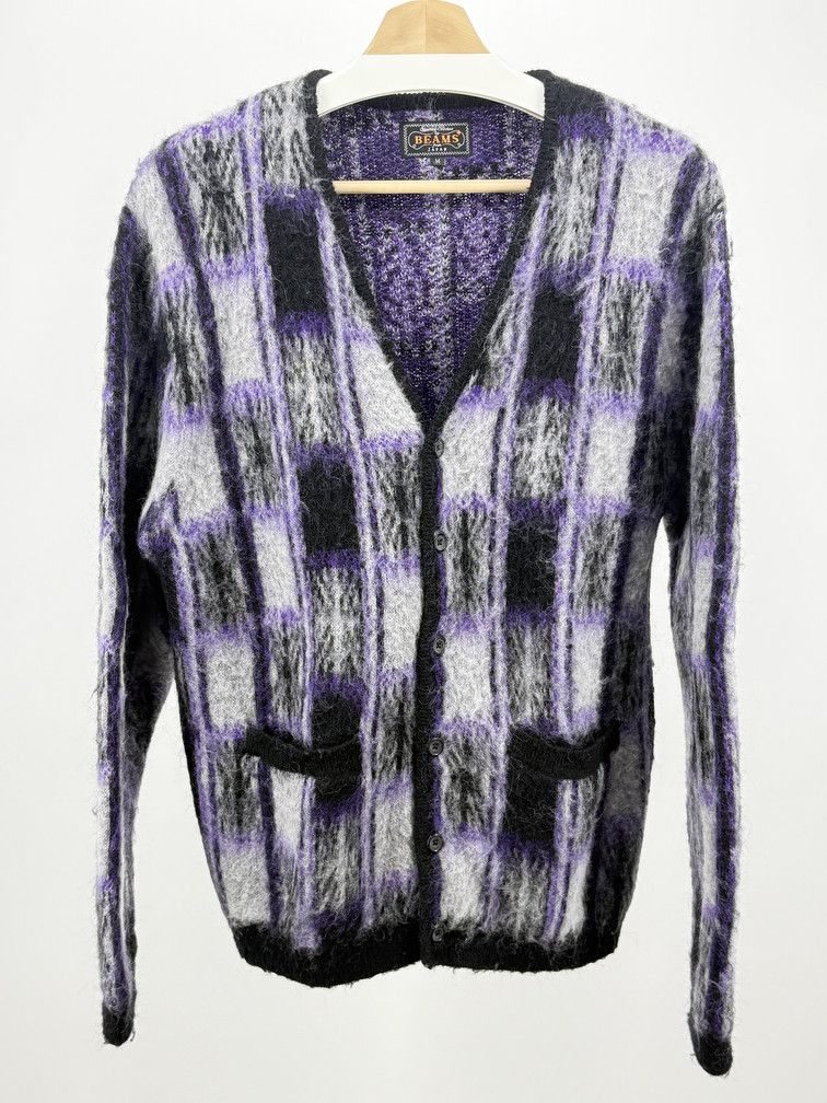 Beams Plus Mohair Cardigan Size US M / EU 48-50 / 2 - 1 Thumbnail