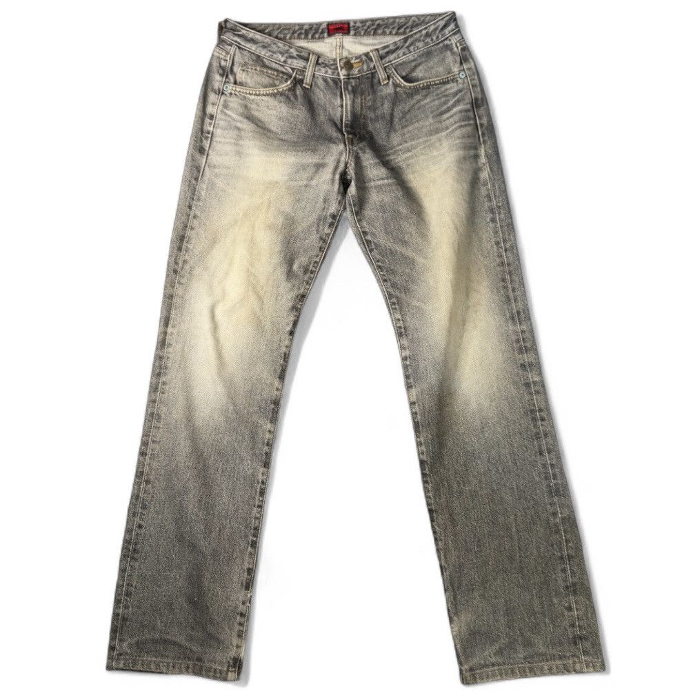Seditionaries 🔥🇯🇵 Vintage 90s Edwin 503 Regular Low Rize Faded Denim Size US 31 - 1 Thumbnail