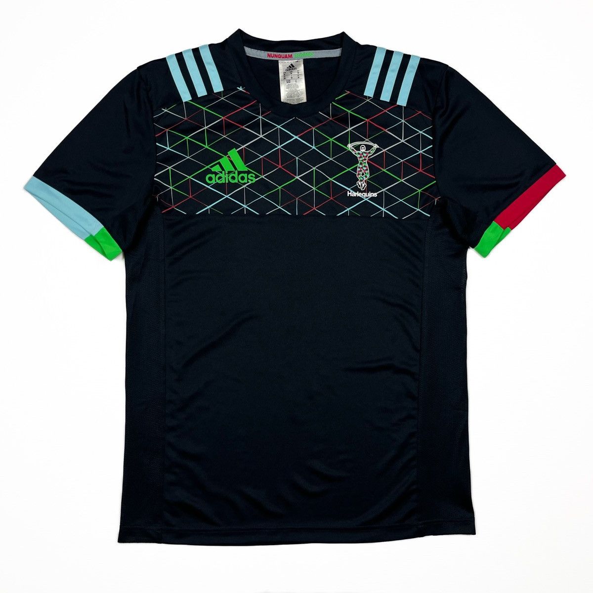 Adidas Adidas Harlequins Rugby Training Shirt Jersey 2018/19 Men’s Size US M / EU 48-50 / 2 - 1 Thumbnail