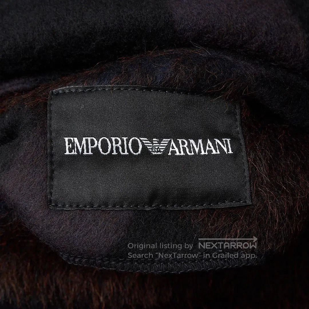 Emporio Armani Emporio Armani Men's Color Block Reversible Hooded Coat. Size US L / EU 52-54 / 3 - 9 Thumbnail