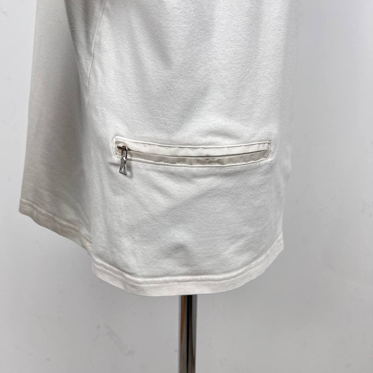 Prada PRADA Luna Rossa White Long Sleeve Red Tab Logo Sport Men's Size US L / EU 52-54 / 3 - 8 Thumbnail