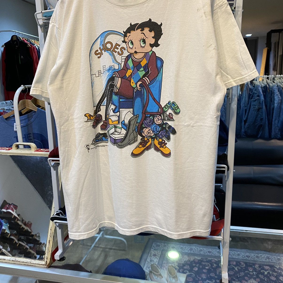 Cartoon Network Vintage 90s Betty Boop Jerry Leigh 8016 T-Shirts Size US XL / EU 56 / 4 - 4 Thumbnail