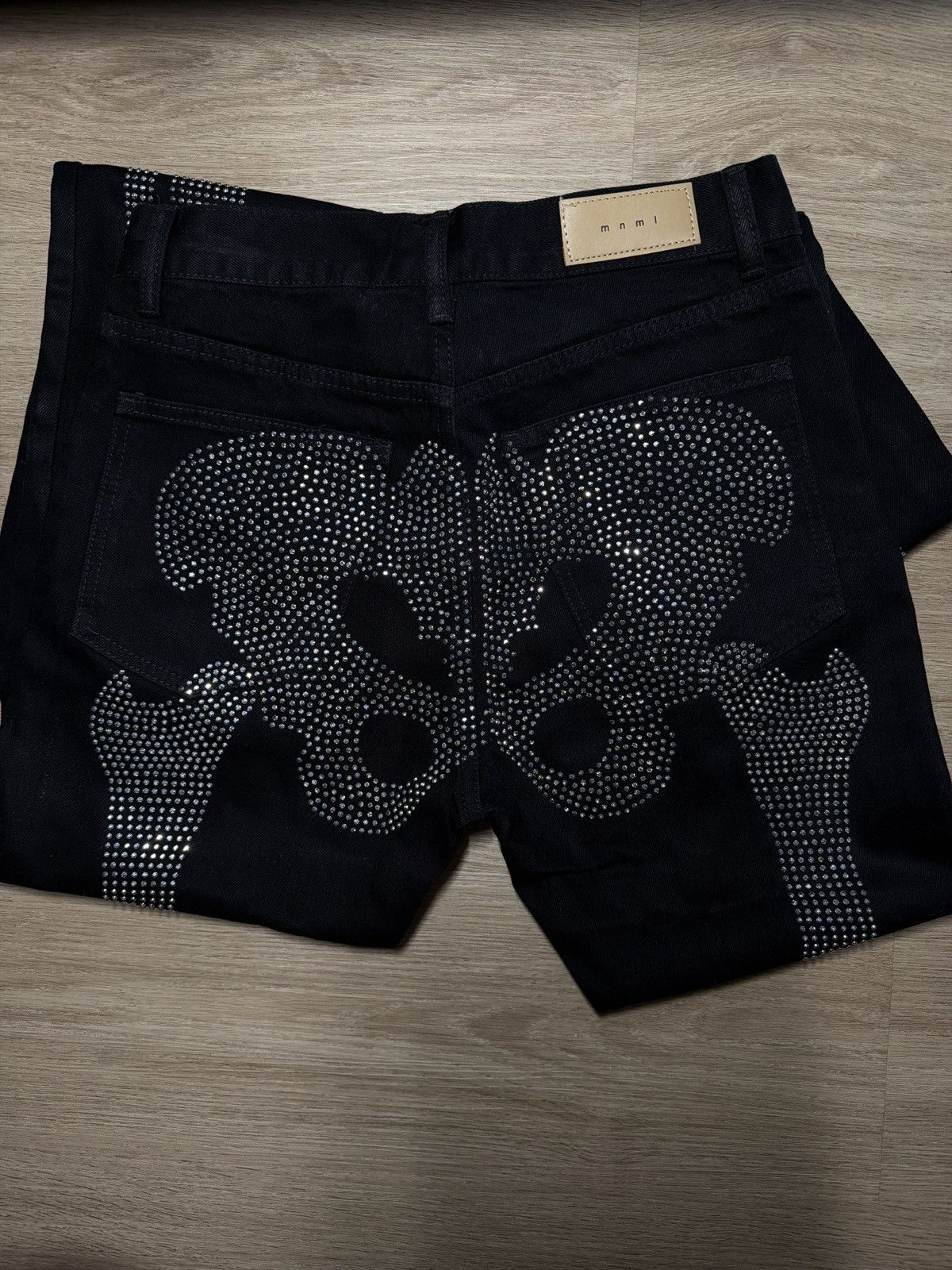 MNML MNML Skelton Jeans dead stock Size US 29 - 3 Thumbnail